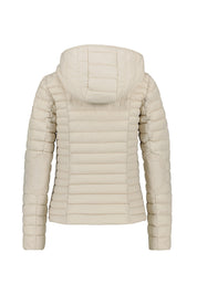 Steppjacke mit Kapuze - 111-champagne - Beige