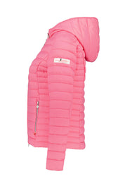 Steppjacke mit Kapuze - 305-fanatic pi - Pink
