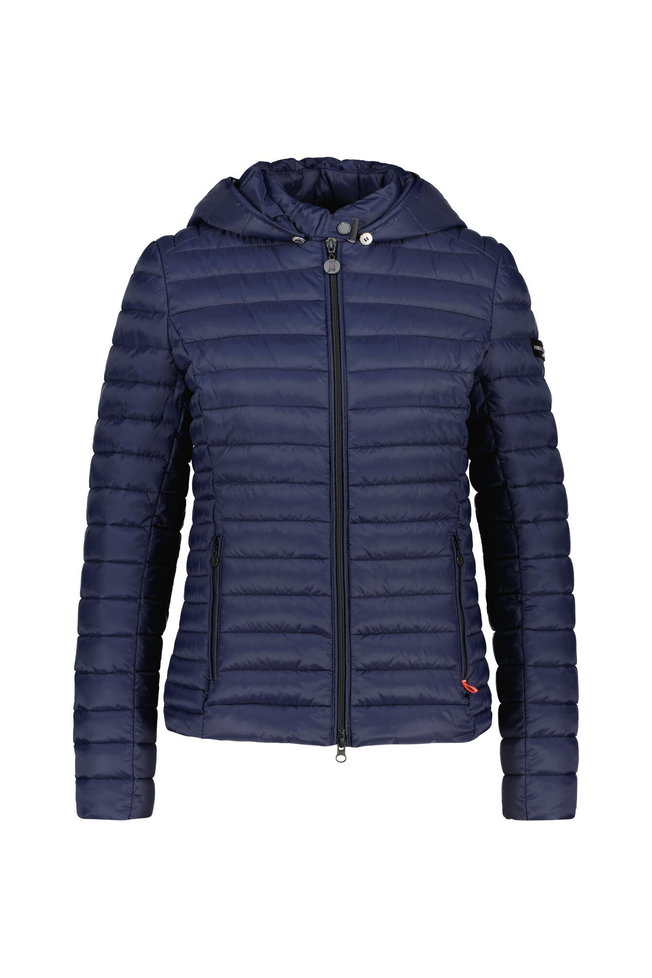 Steppjacke mit Kapuze - 524-midnight b - Blau