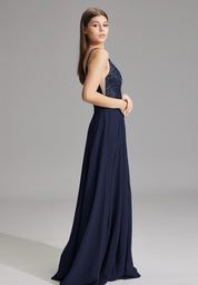 Abendkleid - 300 - Blau