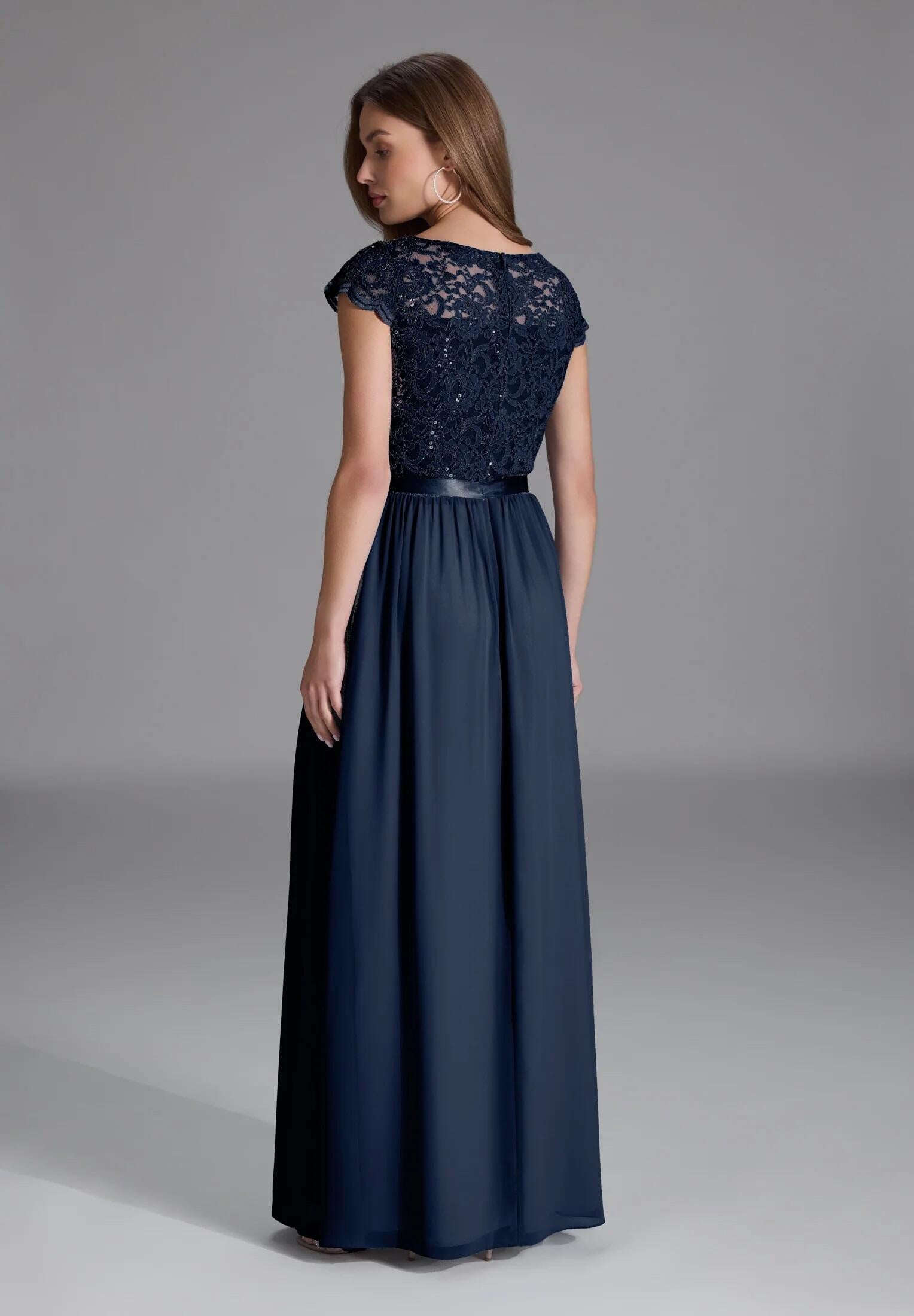 Abendkleid - 300 - Blau