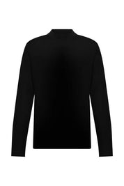 Strickpullover ARWON aus Schurwolle - 1000 - Schwarz