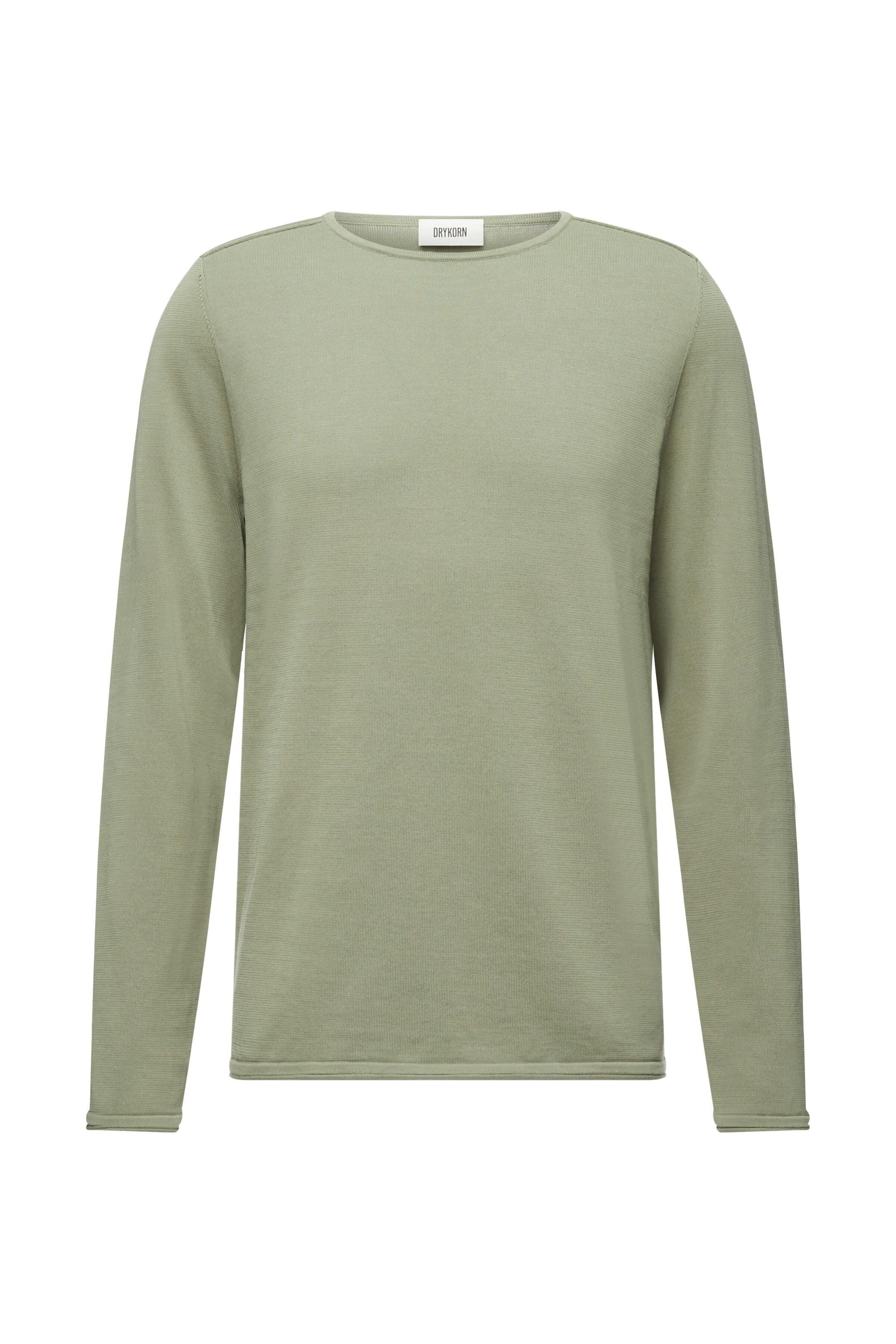 Leichtes Stricklangarmshirt RIKONO - 2604 - Grün