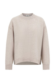 Strickpullover LIZIELA aus Schurwolle - 1708 - Braun