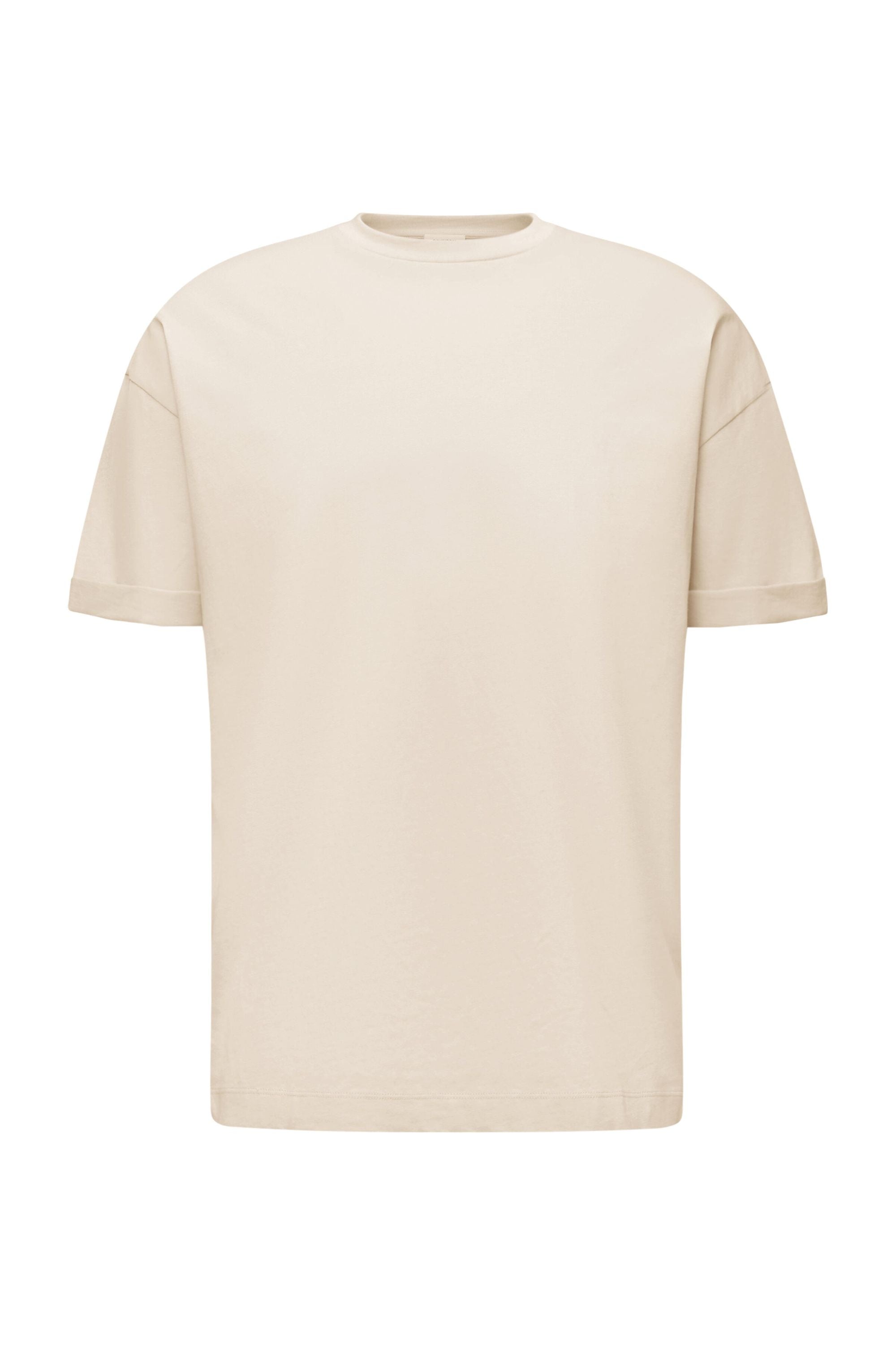 T-Shirt aus Baumwolle - 1821 - Beige