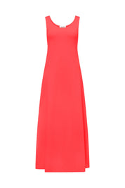 Jersey-Kleid Maxi LOZIA - 5501 - Rot