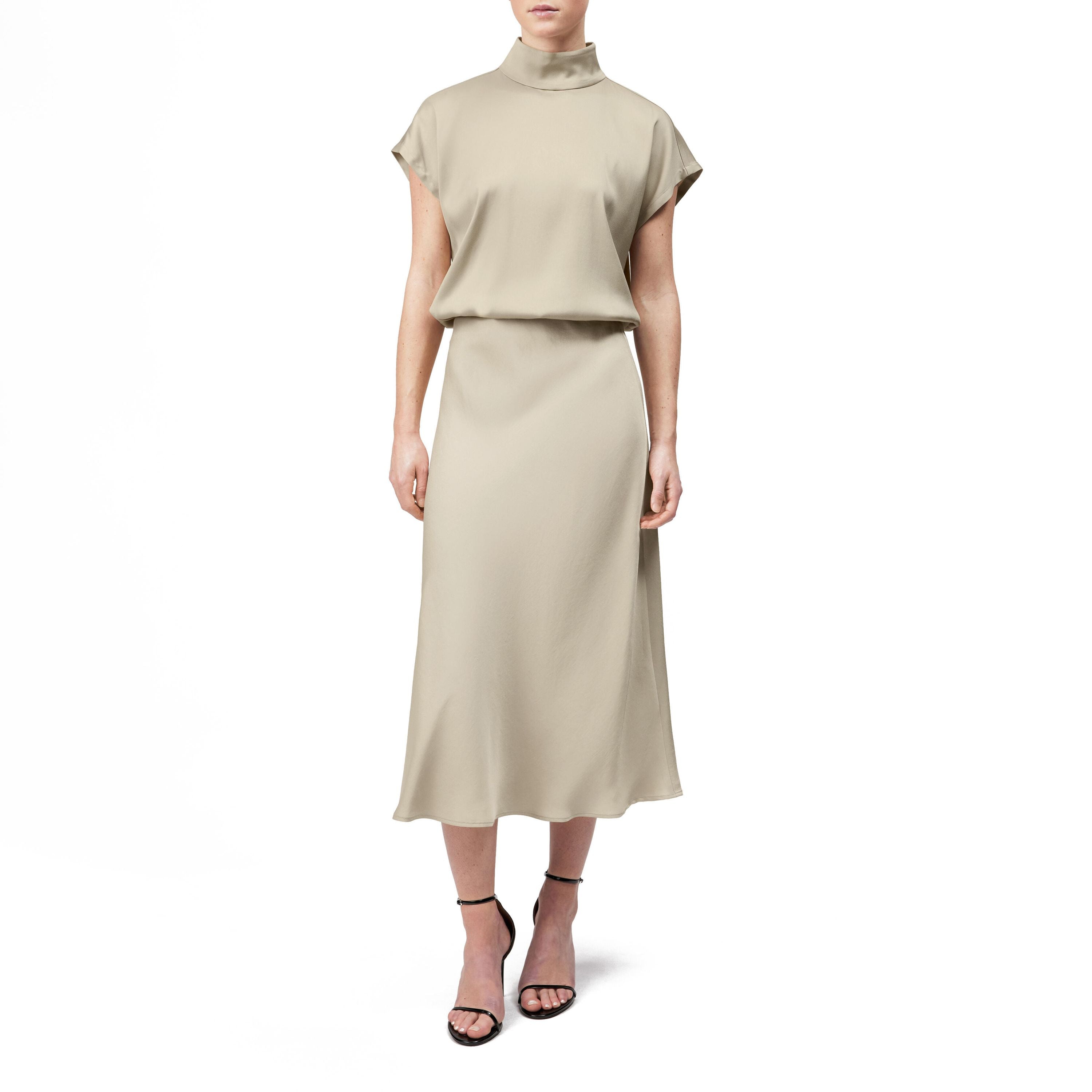 Bleistiftrock URA - 1702 - Beige