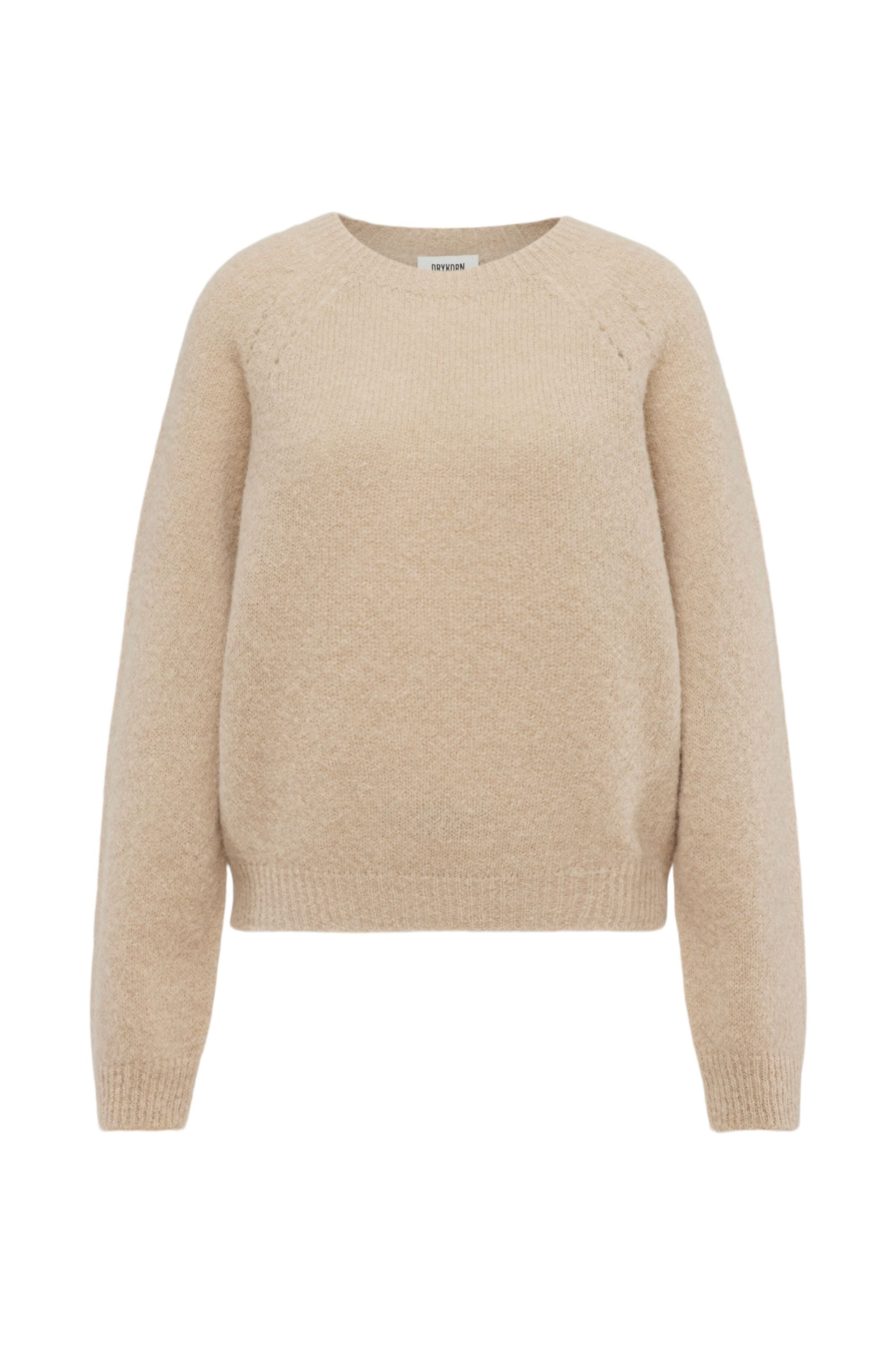 Strickpullover PEMIRI aus Alpaka - 1717 - Braun