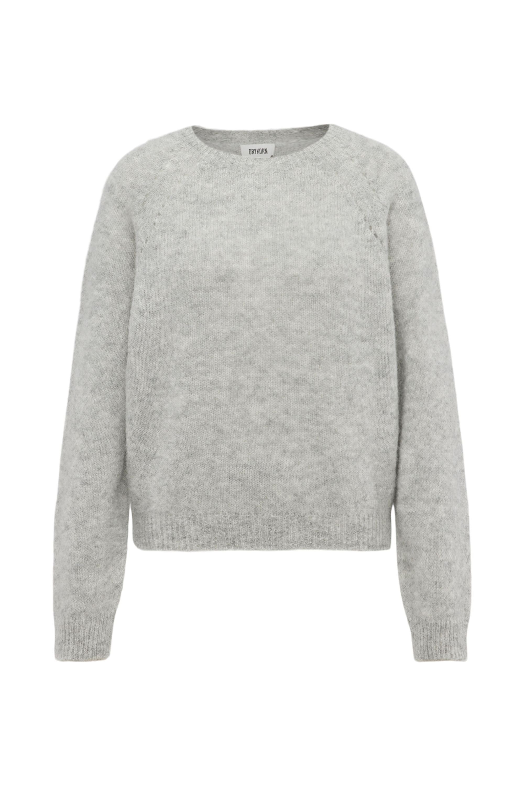 Strickpullover PEMIRI aus Alpaka - 6602 - Grau