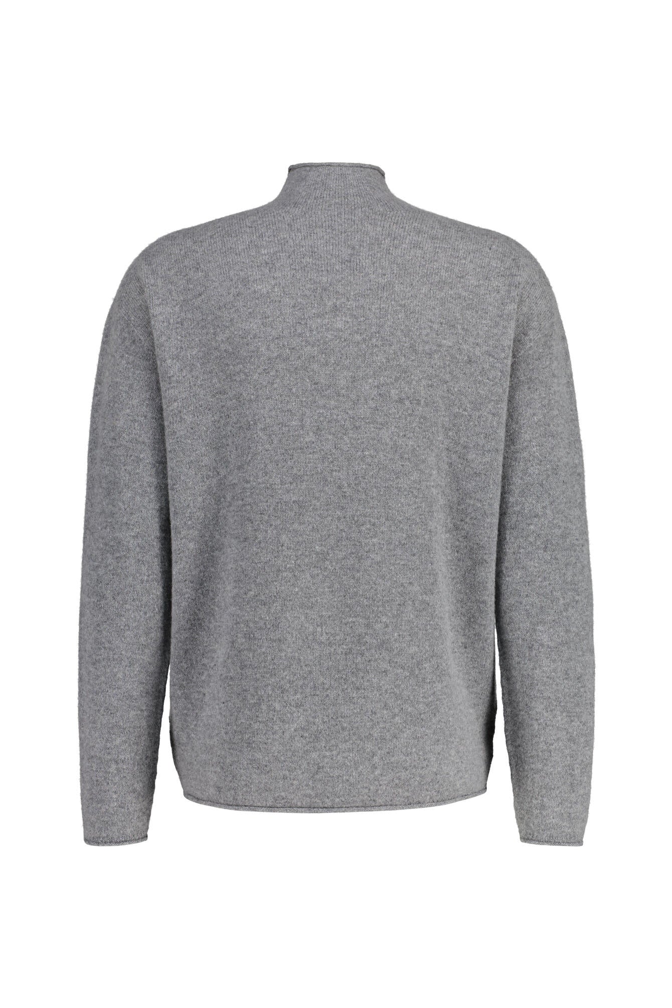 Strickpullover NALON aus Schurwolle - 6310 - Grau