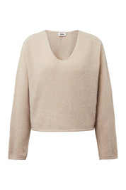 Strickpullover aus Alpaka - 1717 - Braun