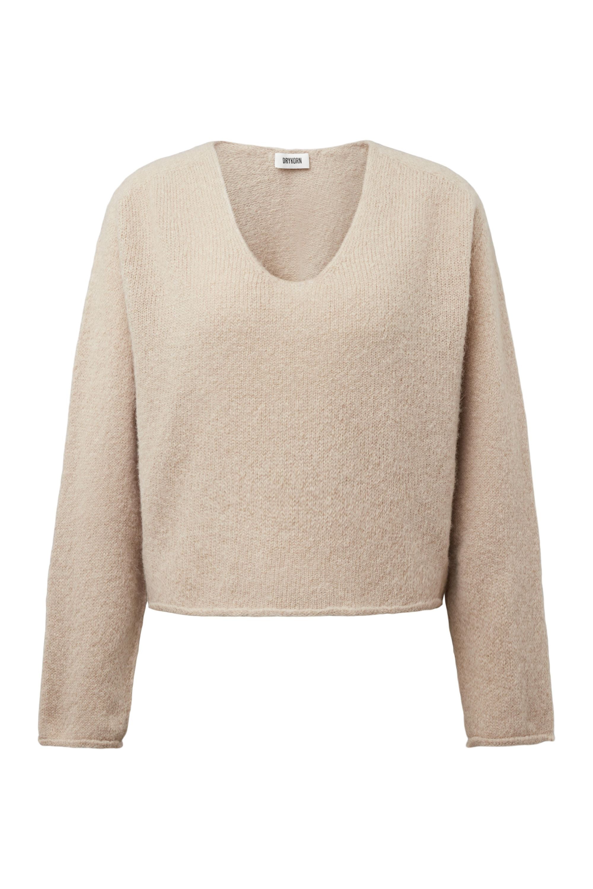 Strickpullover aus Alpaka - 1717 - Braun