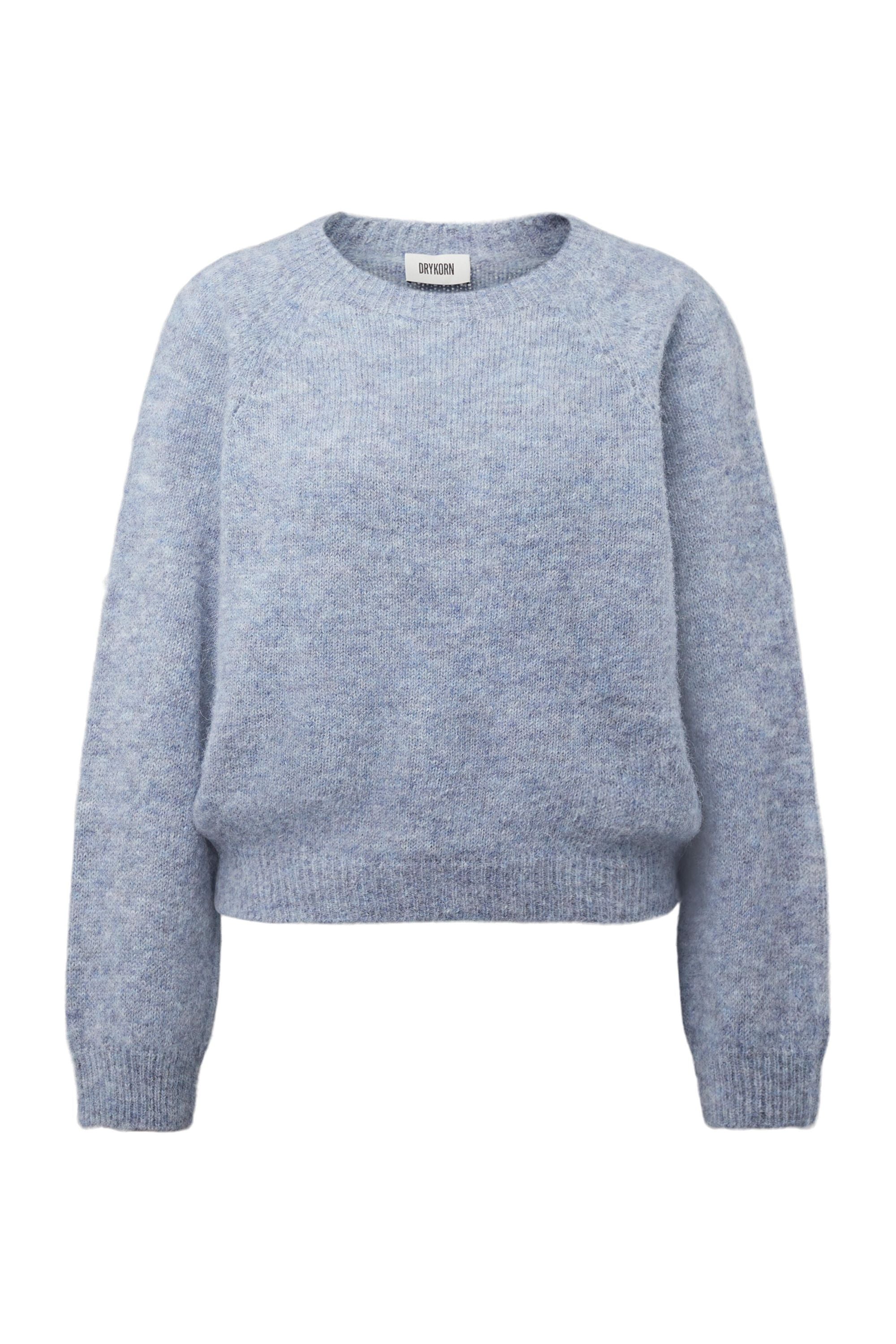 Strickpullover PEMIRI aus Alpaka - 3905 - Blau