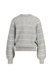 Strickpullover LARELYA - 6602 - Grau