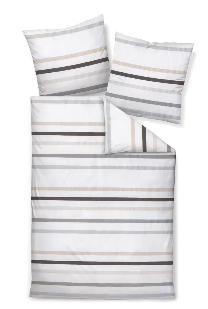 Bettwäsche J. D. - 07-taupegrau - Grau