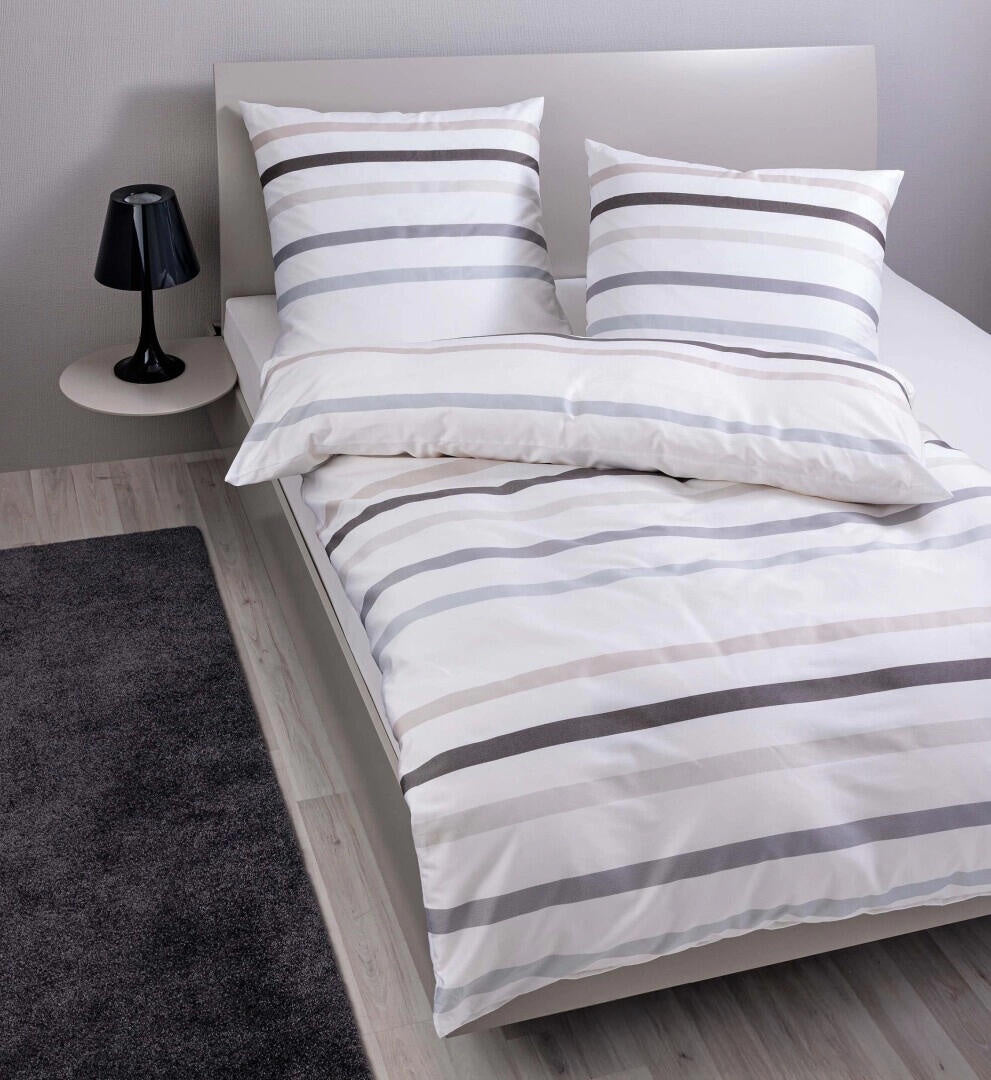 Bettwäsche J. D. - 07-taupegrau - Grau