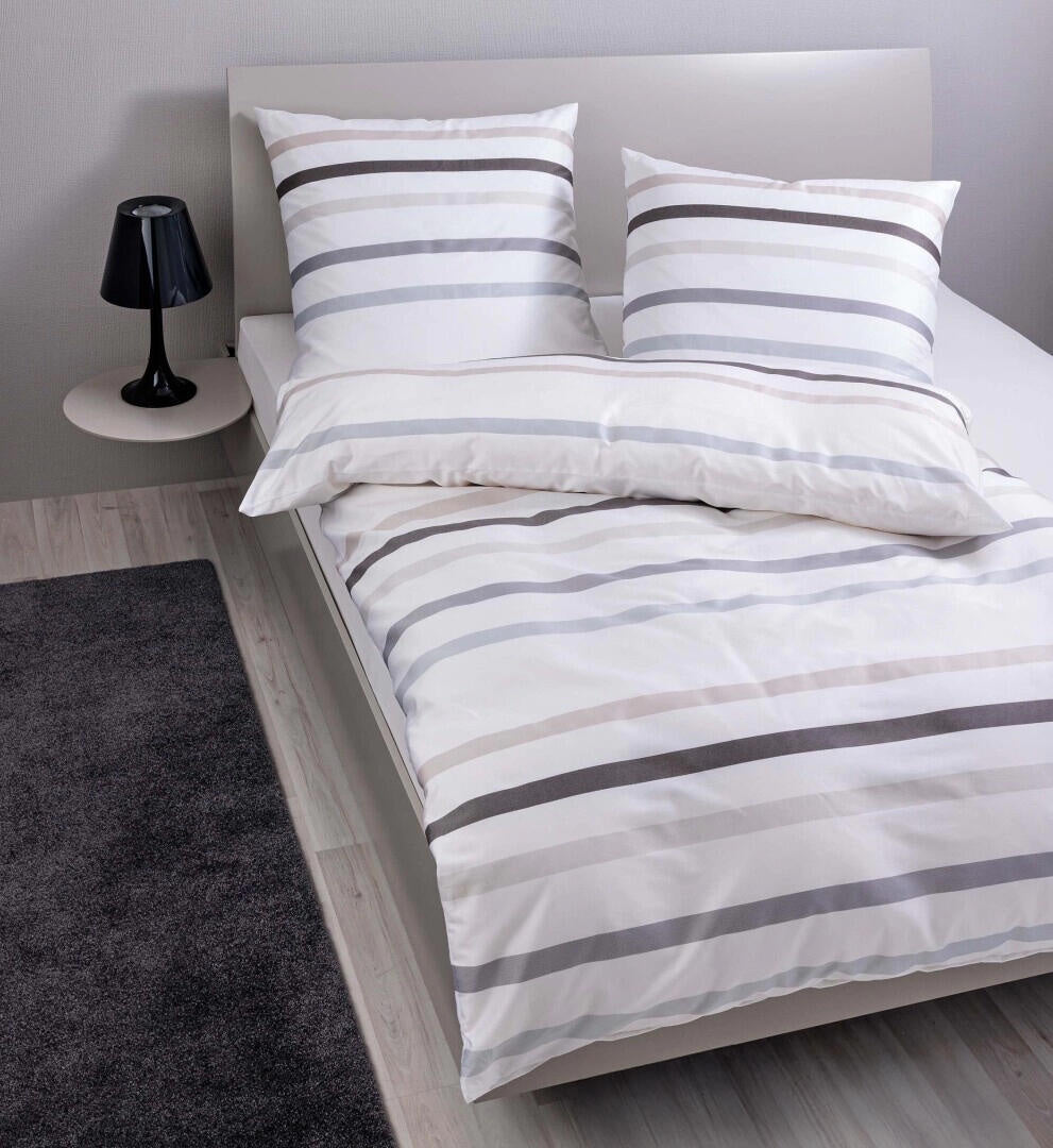 Bettwäsche J. D. - 07-taupegrau - Grau