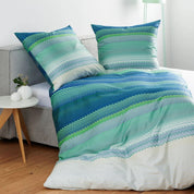 Bettwäsche MOMENTS MISSONI - 02-blau türkis - Türkis