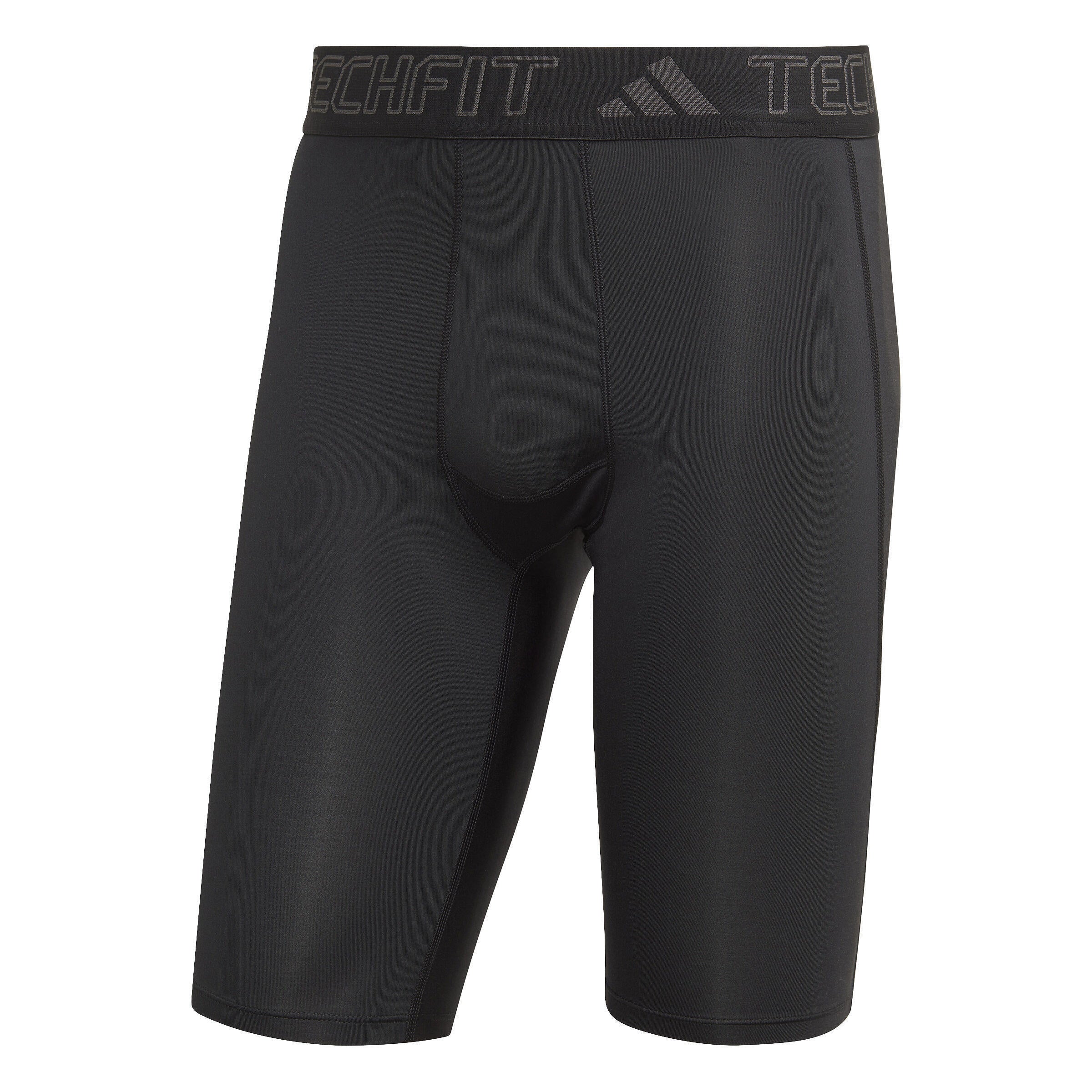 Funktionsshorts mit Logoprint - BLACK - Schwarz