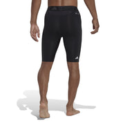 Funktionsshorts mit Logoprint - BLACK - Schwarz