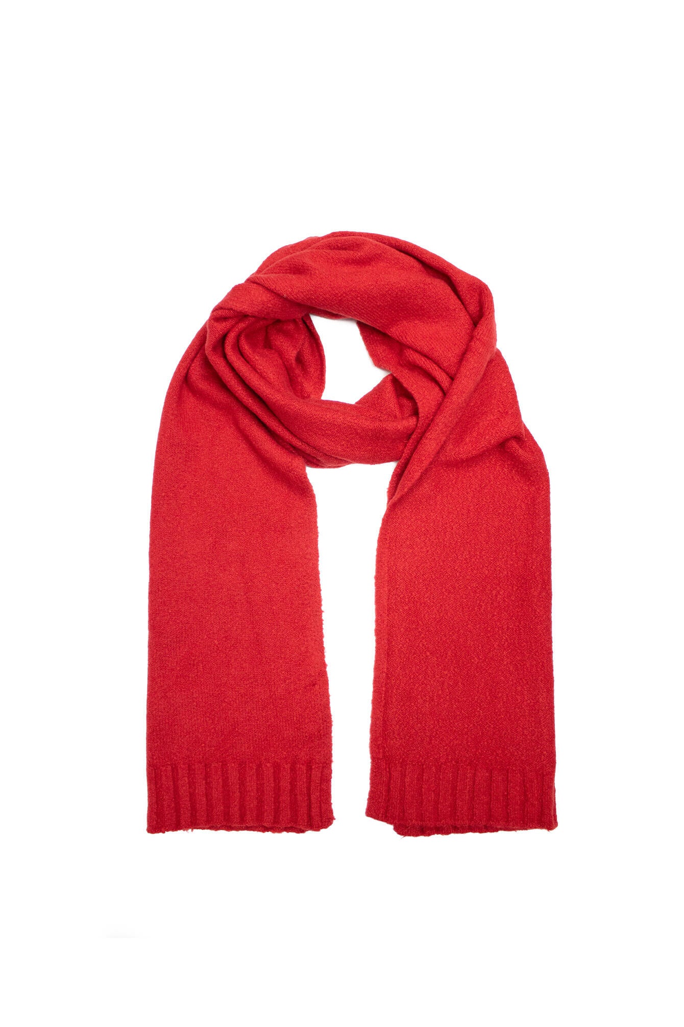 Schal ALEXIO aus Baumwollmix - 5100-red uni - Rot