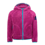 Teddyjacke Borgund - 243-bright berry/dark turquois - Rot