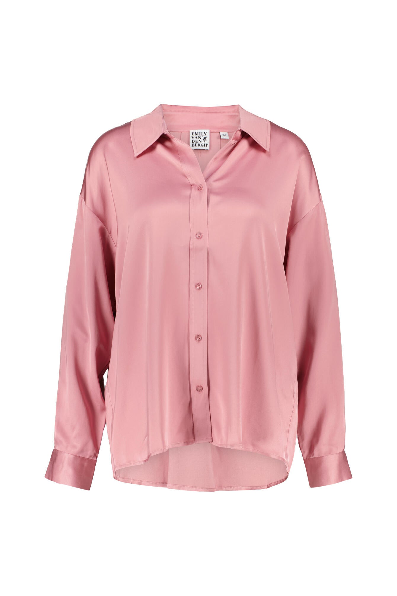 Bluse aus Viskose - 407 - Pink
