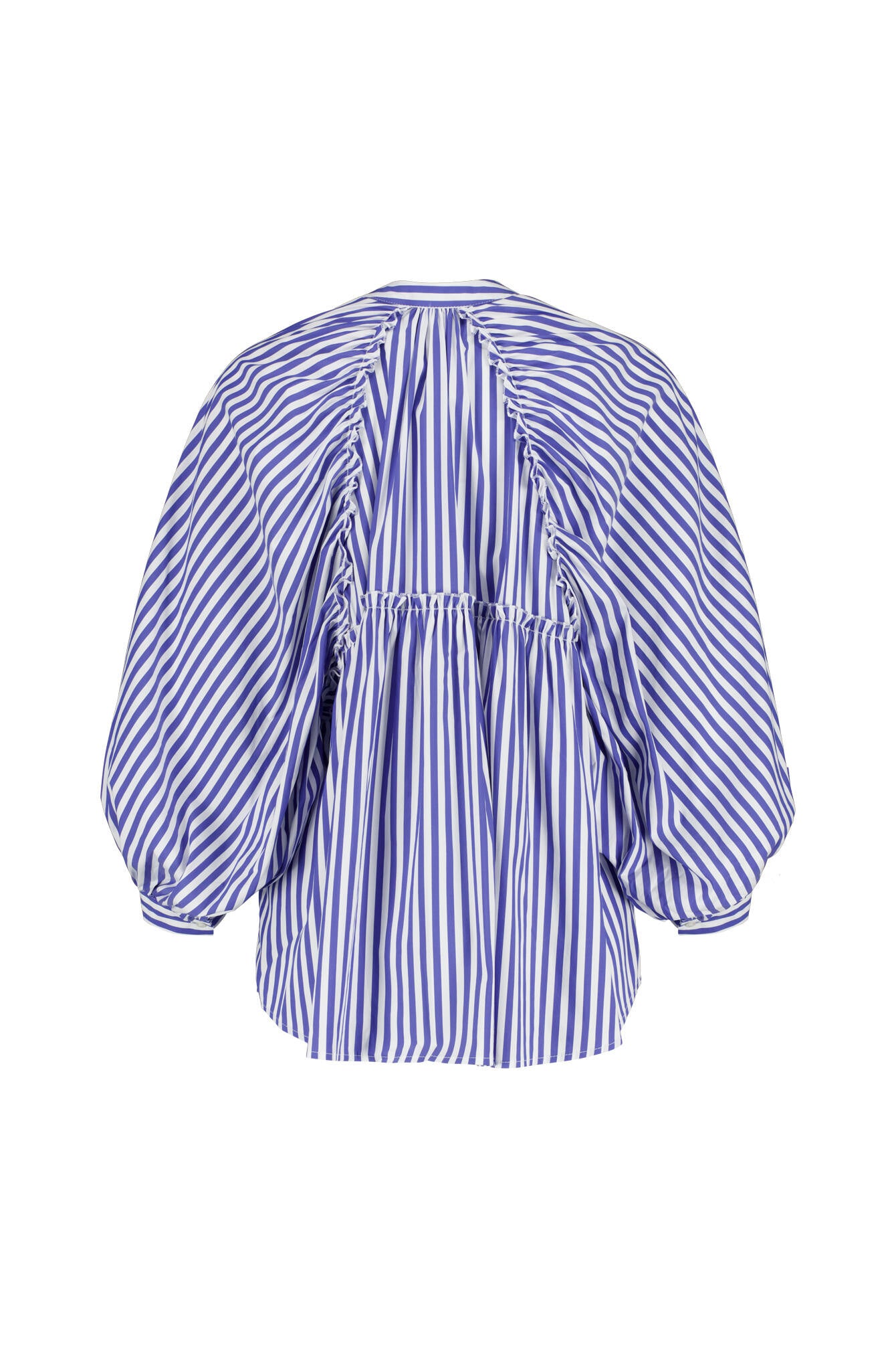 Bluse aus Baumwollmix - 680 - Blau