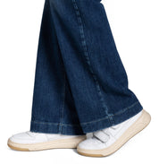 Jeans Wide Leg - D574 cobalt authentic wash - Blau