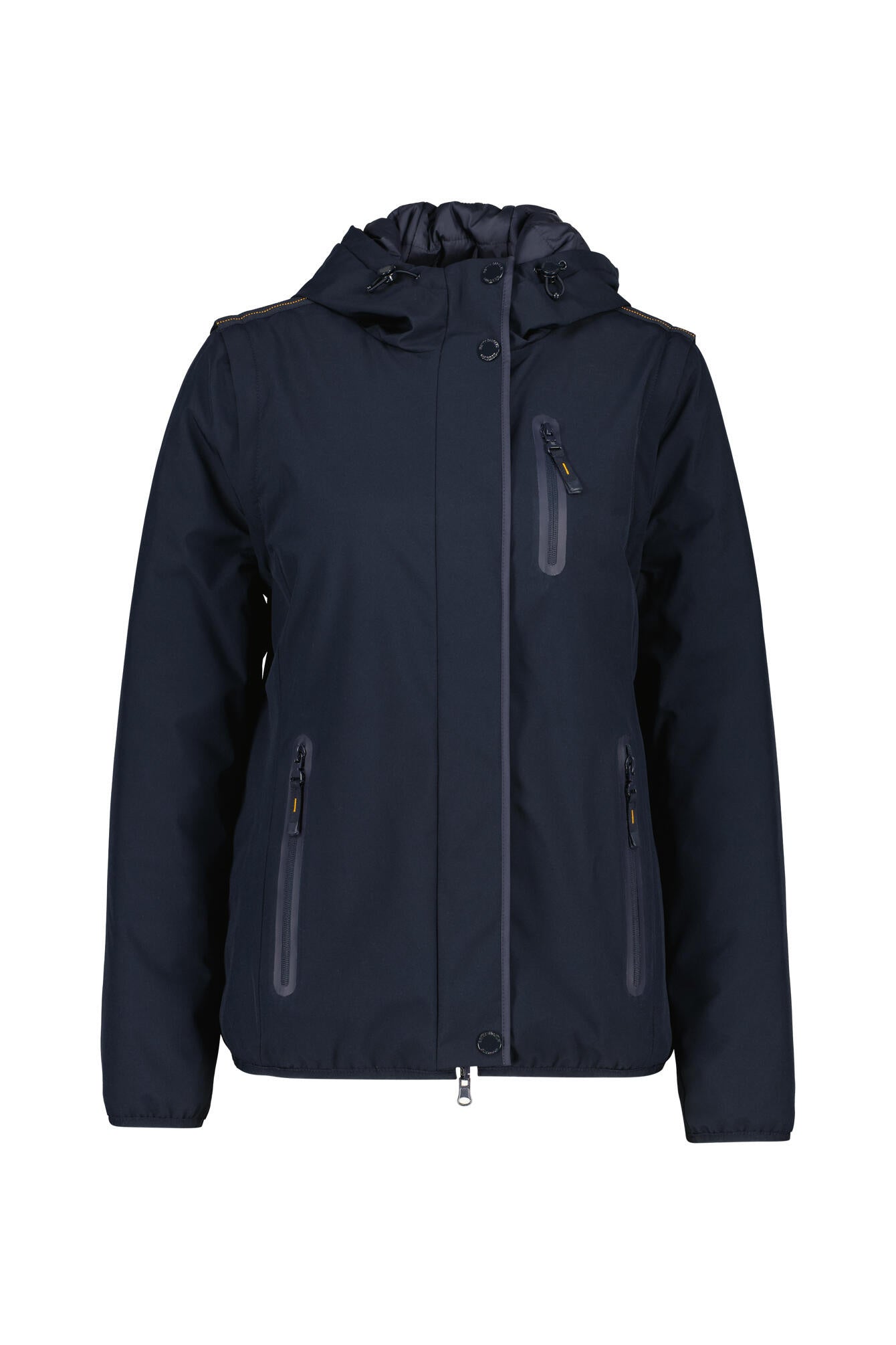 Wendejacke mit Kapuze - 8538-Deep Navy - Blau