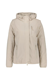 Wendejacke mit Kapuze - 9108-Chateau Gray - Beige