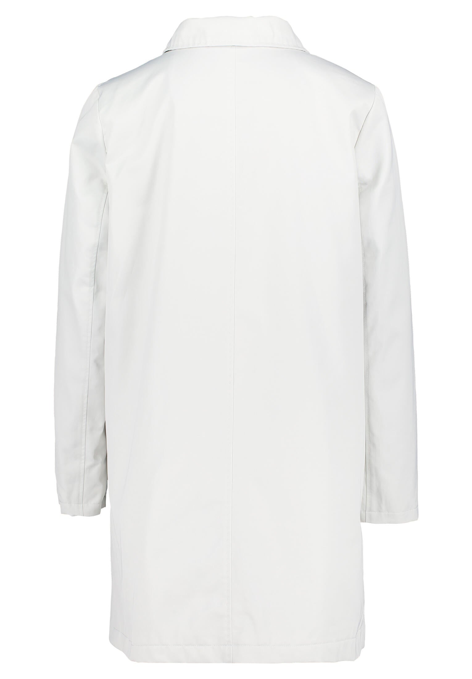 Übergangsmantel aus Baumwollmix - 9078-Glacier White - Grau