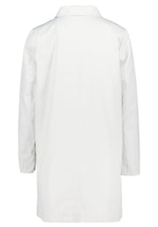 Übergangsmantel aus Baumwollmix - 9078-Glacier White - Grau