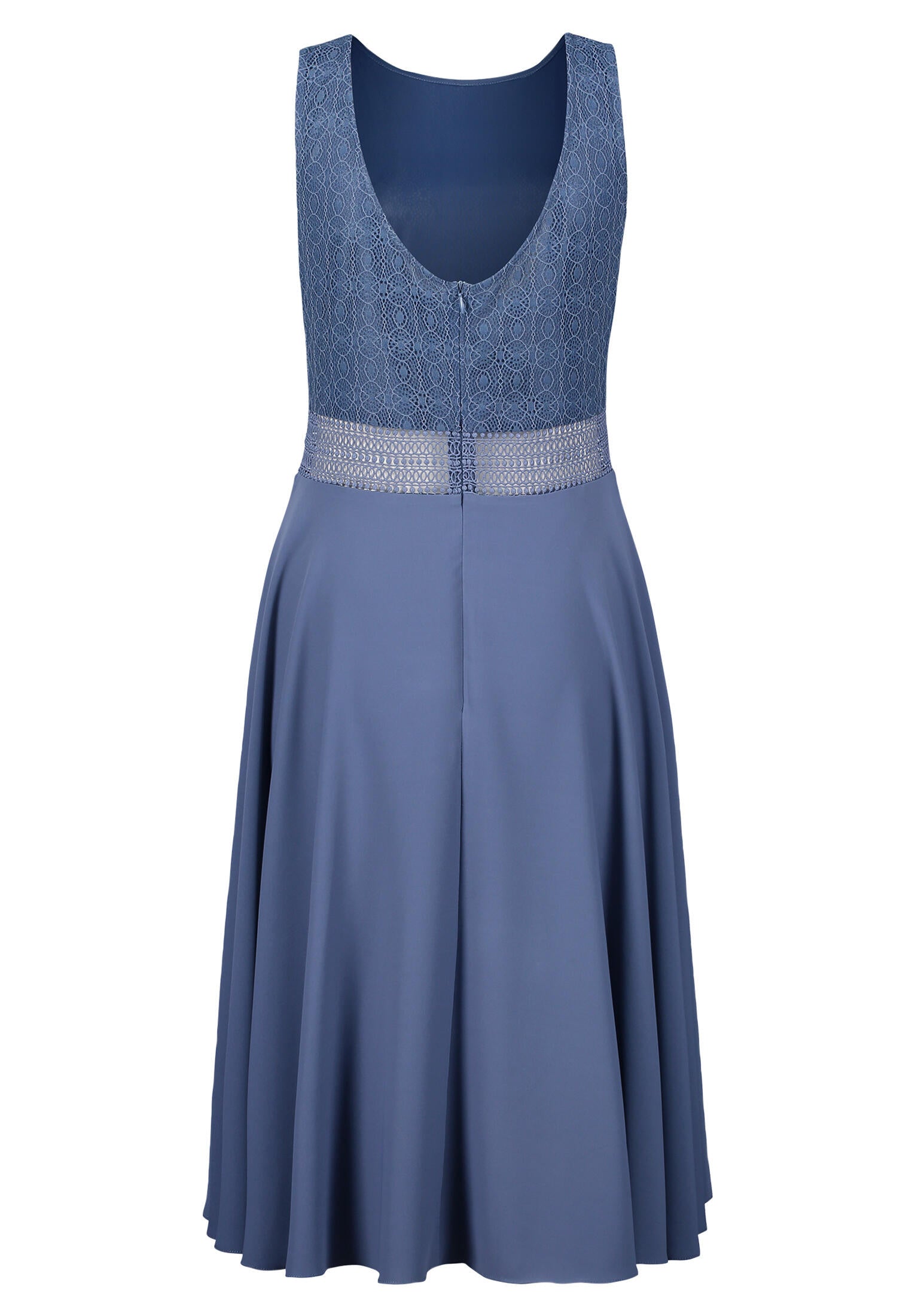 Cocktailkleid Mini - 8454-Blue Stone - Blau