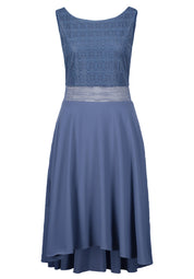 Cocktailkleid Mini - 8454-Blue Stone - Blau