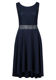 Cocktailkleid Mini - 8541-Night Sky - Blau