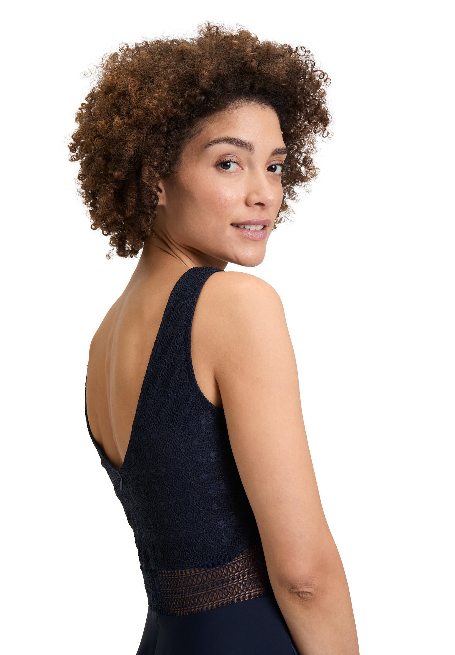 Cocktailkleid Mini - 8541-Night Sky - Blau