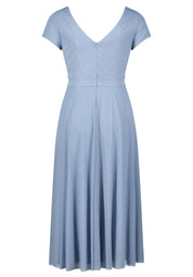 Cocktailkleid Mini - 8892-Blue/Silver - Blau