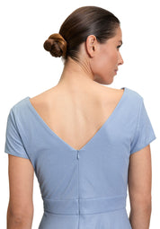 Cocktailkleid Mini - 8892-Blue/Silver - Blau