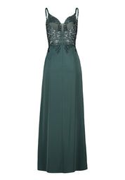 Abendkleid Maxi - 9237-Dusty Slate - Grün
