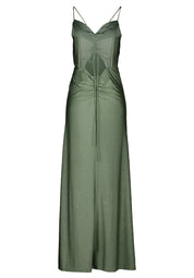 Abendkleid Maxi - 5850-Green/Green - Grün