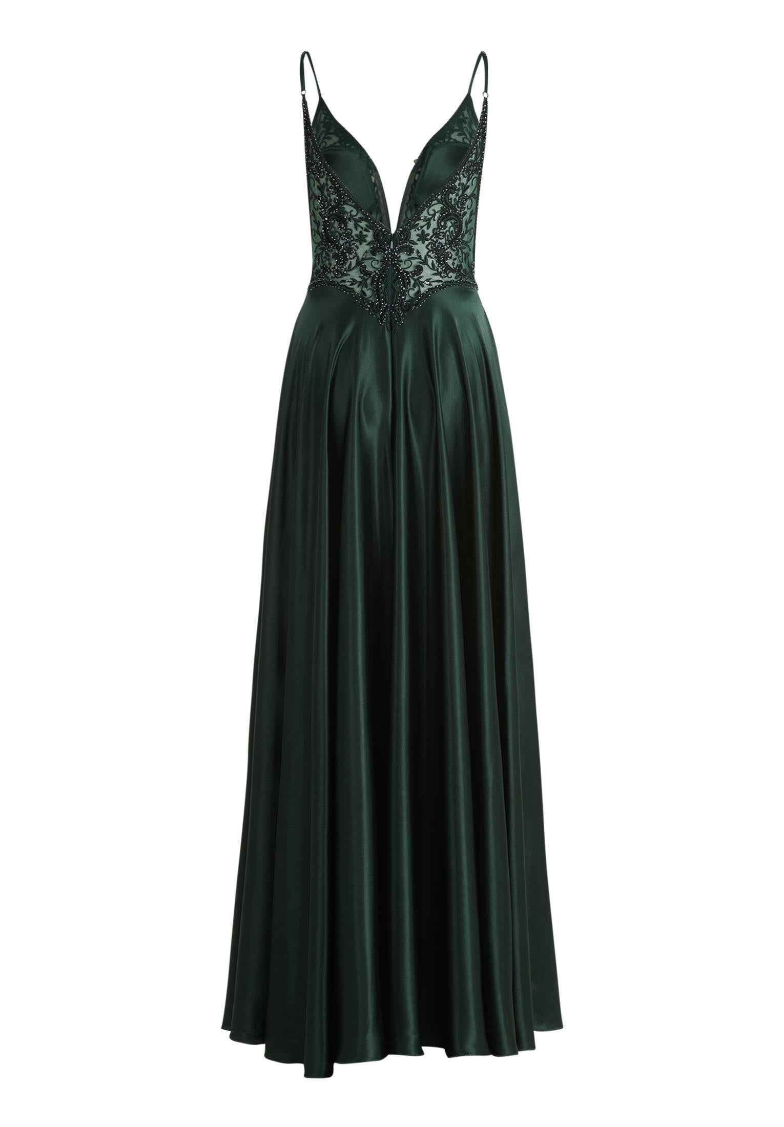 Abendkleid Maxi - 9237-Dusty Slate - Grün