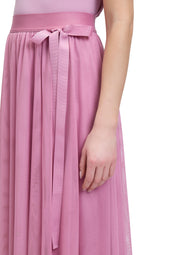 Tüllrock Midi mit Schleife - 6045-Peony Blush - Pink