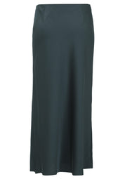 Satinrock Midi - 5605-Grey Olive - Grün