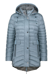 Steppjacke mit Kapuze - 8486-Citadel - Blau