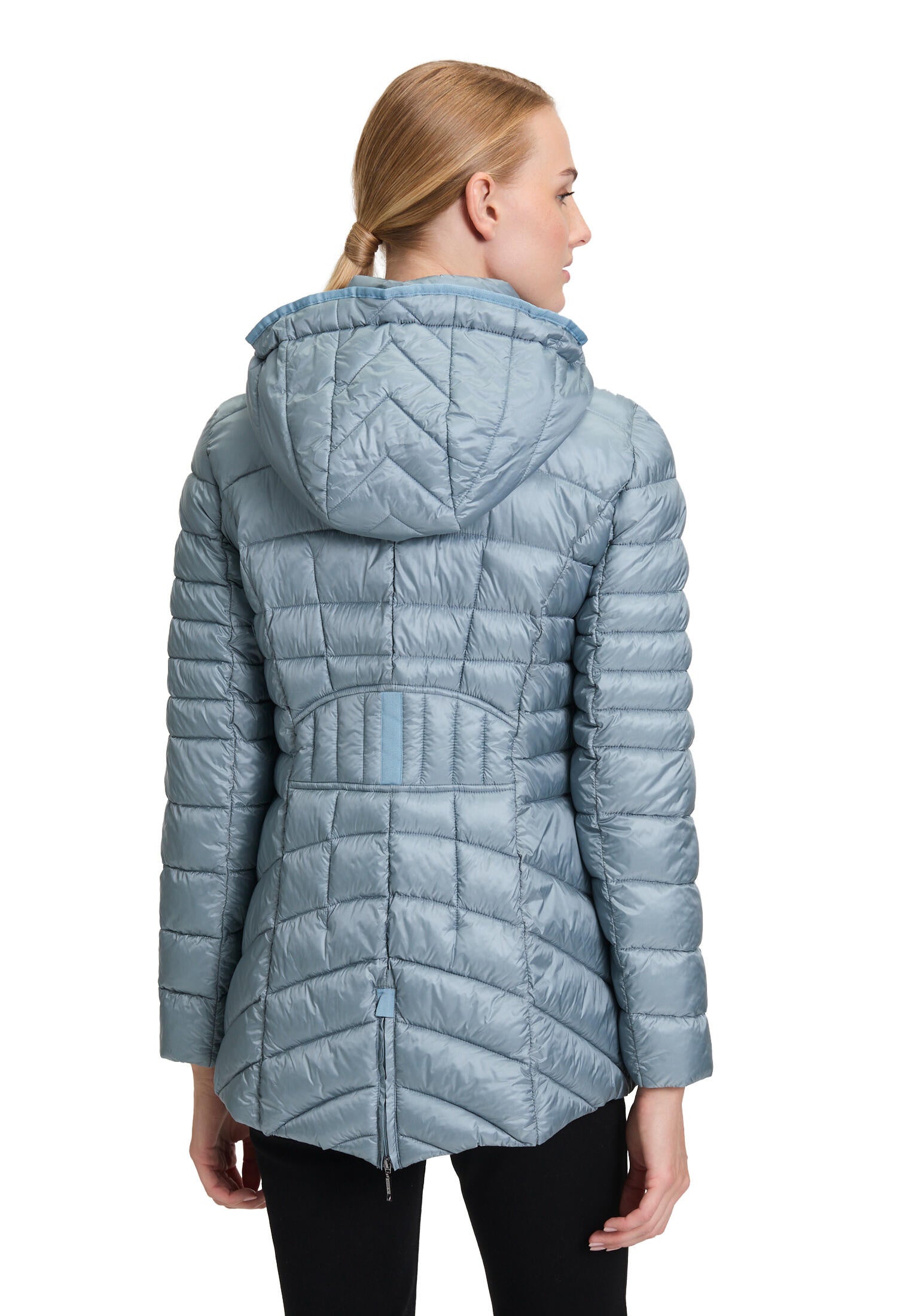Steppjacke mit Kapuze - 8486-Citadel - Blau