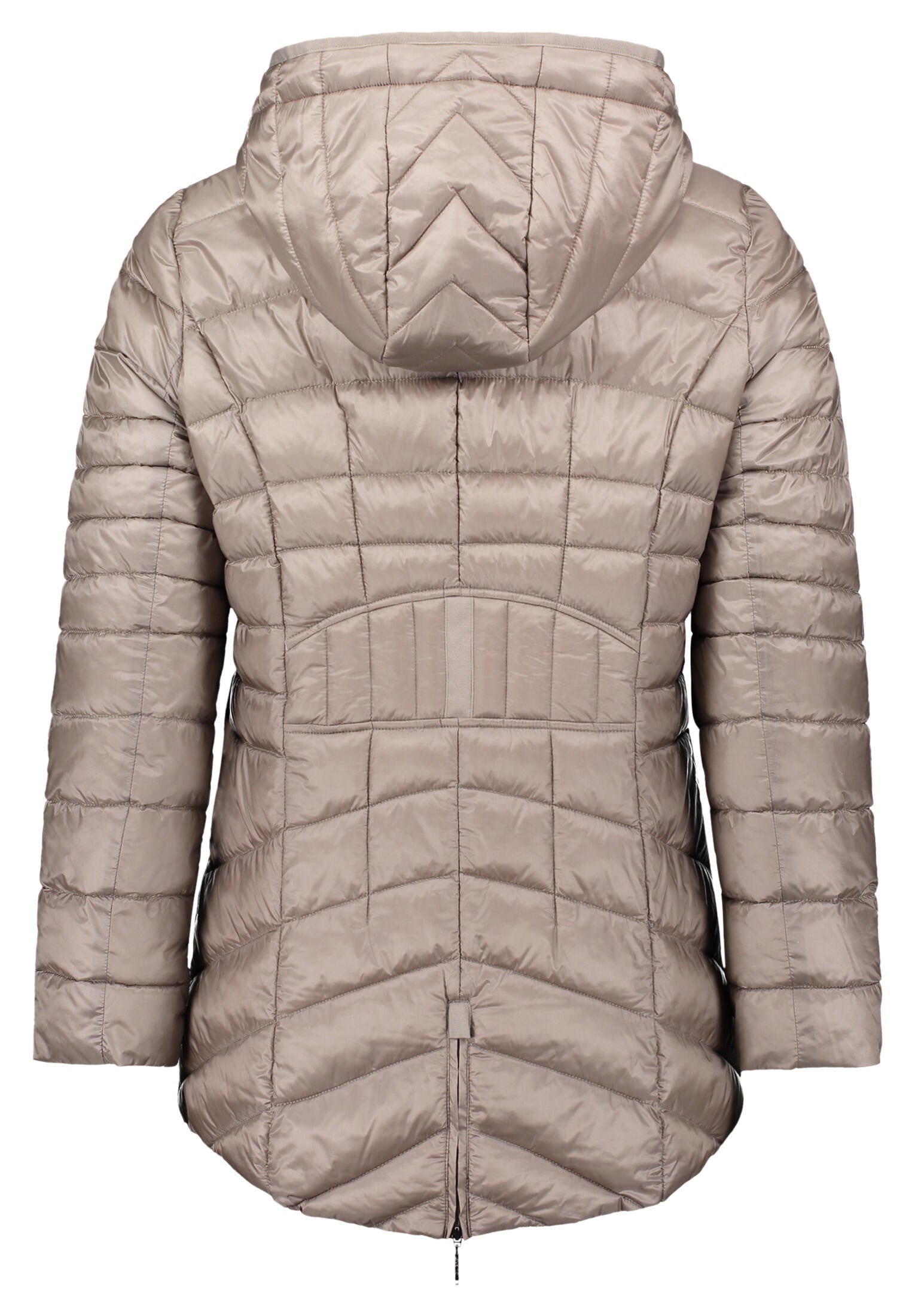 Steppjacke mit Kapuze - 9018-Paloma - Beige