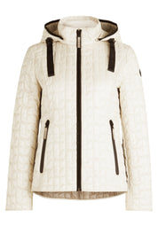 Steppjacke mit Stehkragen - 1158-Pearl Cream - Creme