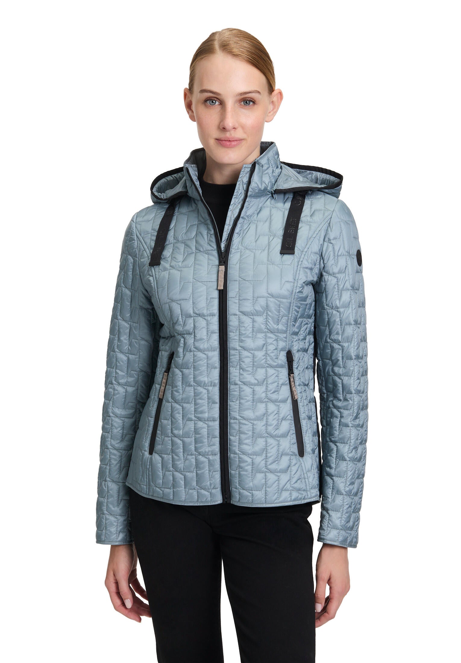 Steppjacke mit Stehkragen - 8486-Citadel - Blau