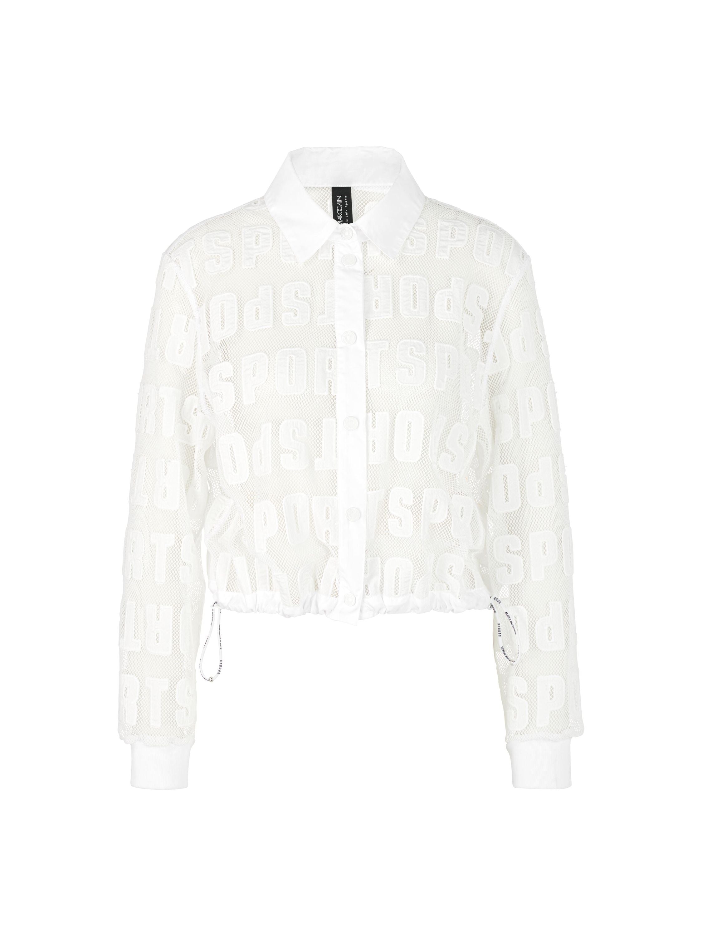 Bluse Cropped Fit - 100 - Weiß